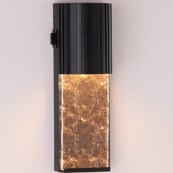 Cascata 20" 5CCT Wet Sconce - Black