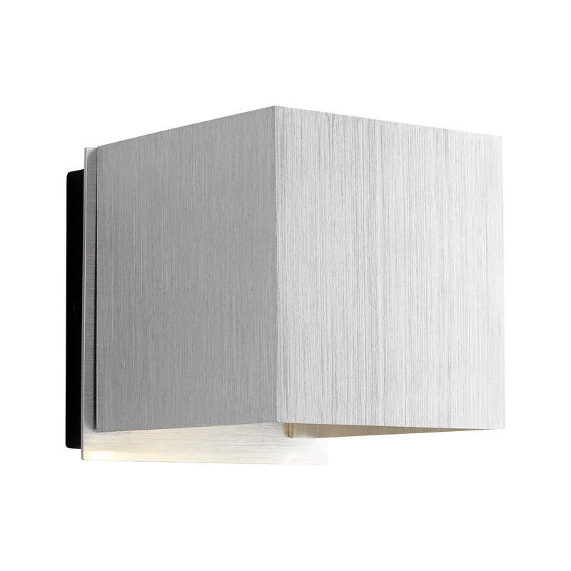 Quorum Home Oxygen - 3-735-16 - LED Outdoor Lantern - Brushed Aluminum