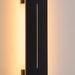 Torre 24" 5CCT Wet Sconce - Black