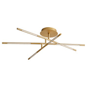 Quorum Home Oxygen - 3-805-40 - LED Ceiling Mount - Aged Brass