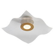 Quorum Home Oxygen - 3-807-40 - LED Ceiling Mount - Aged Brass