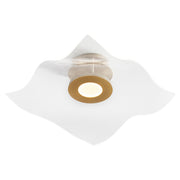 Quorum Home Oxygen - 3-807-40 - LED Ceiling Mount - Aged Brass