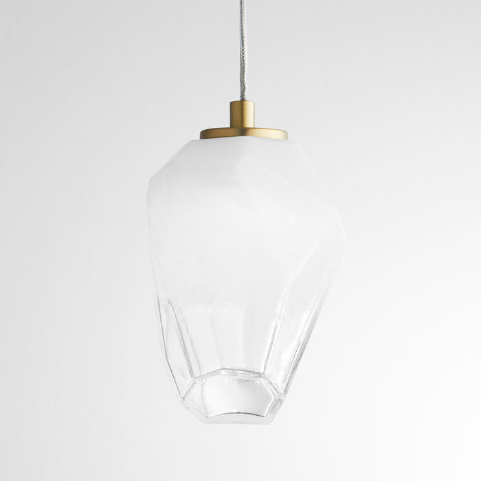 Quorum Home Oxygen - 3-809-40 - LED Pendant - Aged Brass