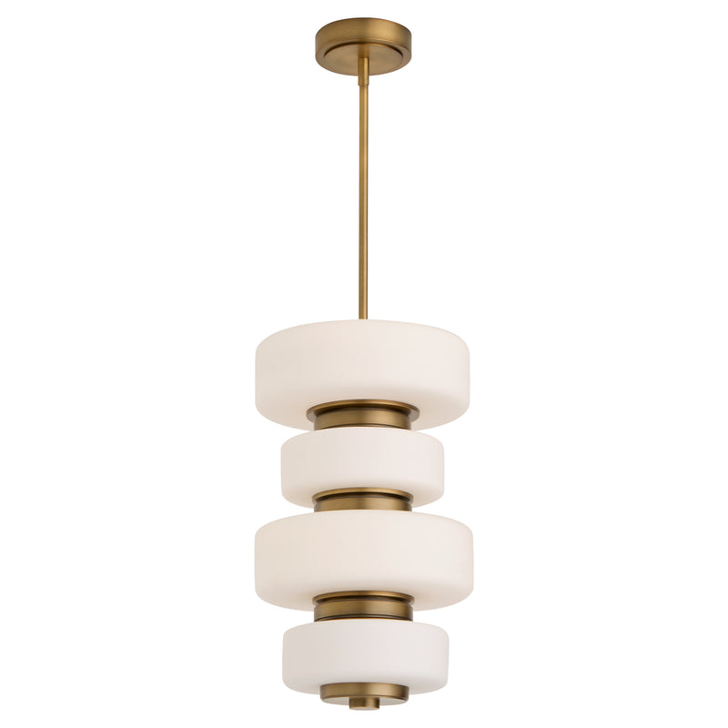 FAVO 24" Pendant in Brushed Brass