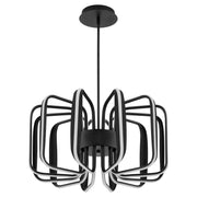 ROTO Twelve Light 5CCT Pendant - Black