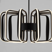 ROTO Twelve Light 5CCT Pendant - Black