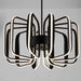 ROTO Twelve Light 5CCT Pendant - Black