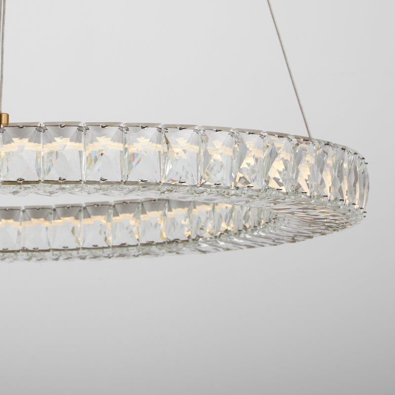 Quorum Home Oxygen - 3-874-40 - LED Pendant - Aged Brass