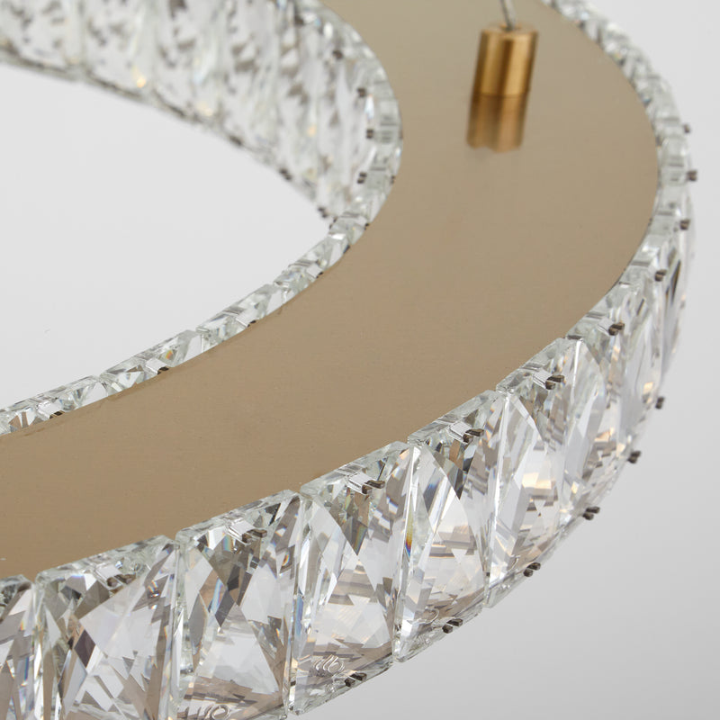 Quorum Home Oxygen - 3-874-40 - LED Pendant - Aged Brass