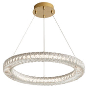 Quorum Home Oxygen - 3-874-40 - LED Pendant - Aged Brass