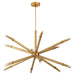 IONIS 42" 3CCT Pendant - Brushed Brass