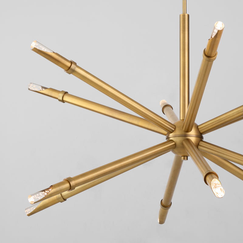 IONIS 42" 3CCT Pendant - Brushed Brass