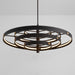 BOREALIS 36" Leather Pendant - Black