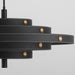 BOREALIS 36" Leather Pendant - Black
