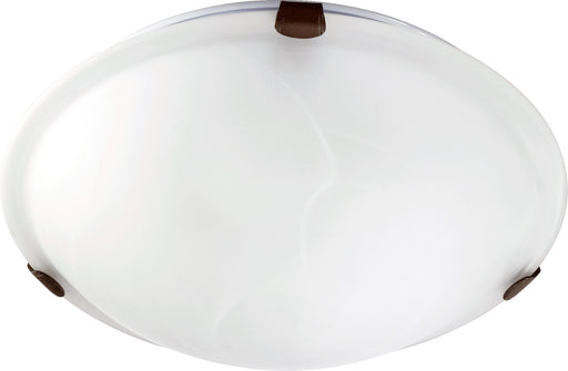 Quorum Home Quorum - 3000-12-86 - Two Light Ceiling Mount - Oiled Bronze