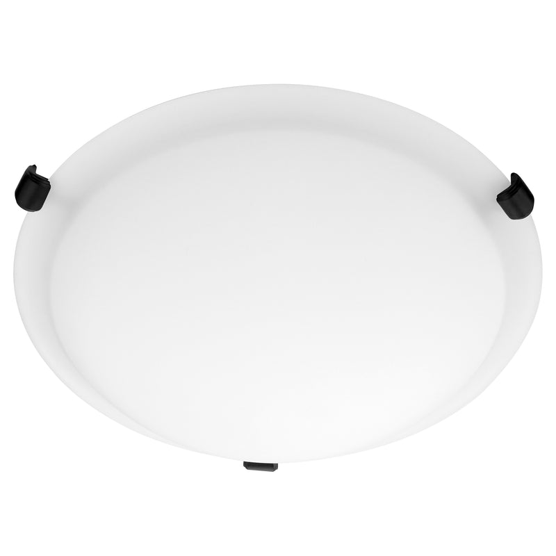 Quorum Home Quorum - 3000-12159 - Two Light Ceiling Mount - Matte Black