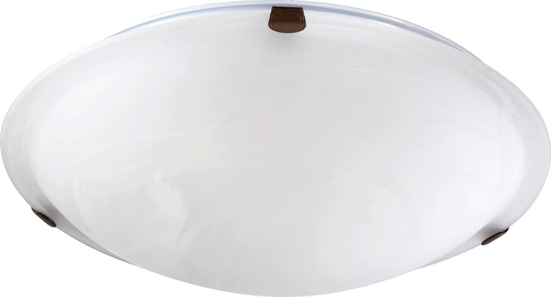 Quorum Home Quorum - 3000-16-86 - Three Light Ceiling Mount - Oiled Bronze