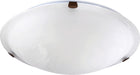 Quorum Home Quorum - 3000-16-86 - Three Light Ceiling Mount - Oiled Bronze