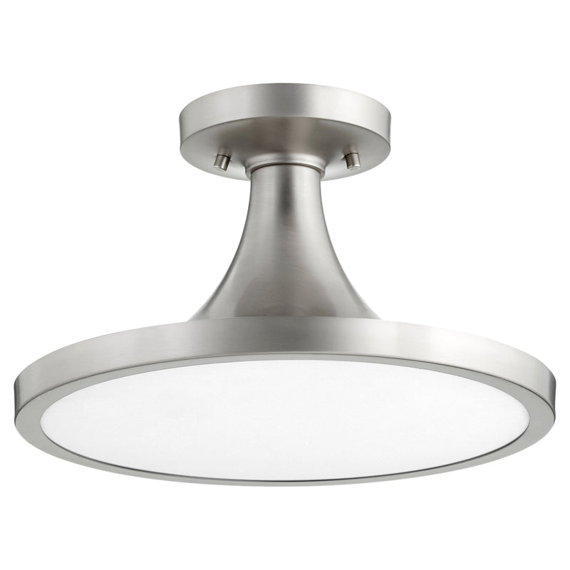 Bugle 15" Ceiling Mount - Satin Nickel