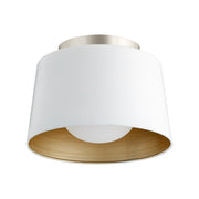 Quorum Home Quorum - 3003-11-8 - One Light Ceiling Mount - Studio White