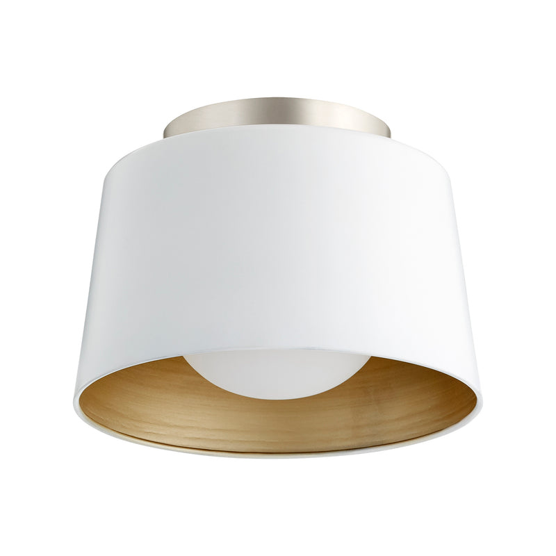 Quorum Home Quorum - 3003-11-8 - One Light Ceiling Mount - Studio White