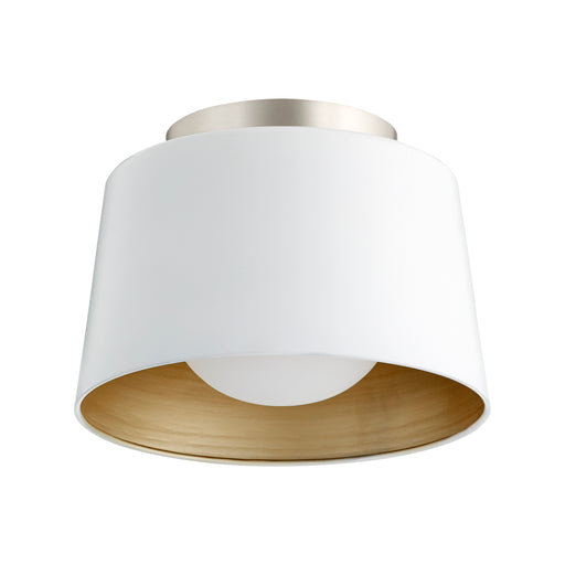 Quorum Home Quorum - 3003-11-8 - One Light Ceiling Mount - Studio White