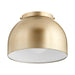 Quorum Home Quorum - 3004-11-80 - One Light Ceiling Mount - Aged Brass