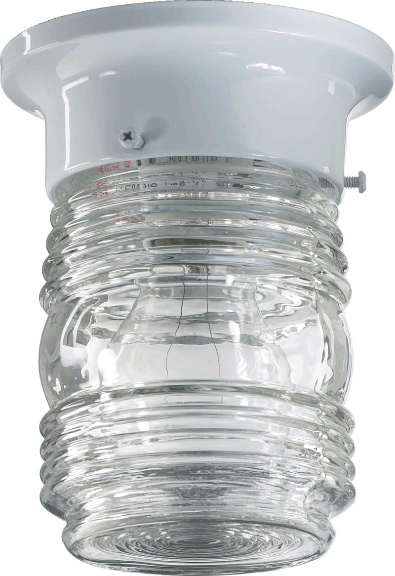 Quorum Home Quorum - 3009-3-6 - One Light Ceiling Mount - White