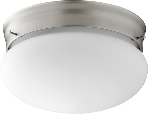 Quorum Home Quorum - 3023-6-65 - One Light Ceiling Mount - Satin Nickel w/ Satin Opal