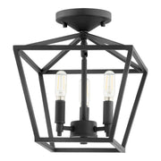 Quorum Home Quorum - 304-10-69 - Three Light Dual Mount - Textured Black