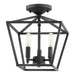 Quorum Home Quorum - 304-10-69 - Three Light Dual Mount - Textured Black