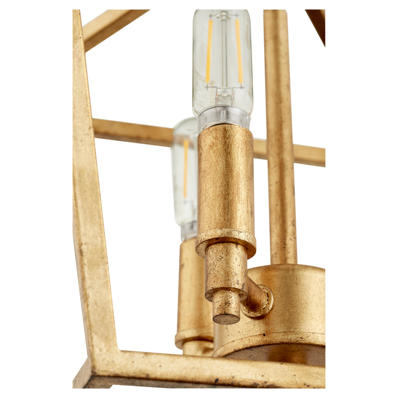 Quorum Home Quorum - 304-10-74 - Three Light Dual Mount - Gold Leaf