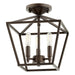 Quorum Home Quorum - 304-10-86 - Three Light Dual Mount - Oiled Bronze
