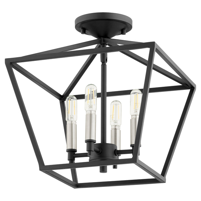Quorum Home Quorum - 304-13-69 - Four Light Dual Mount - Textured Black