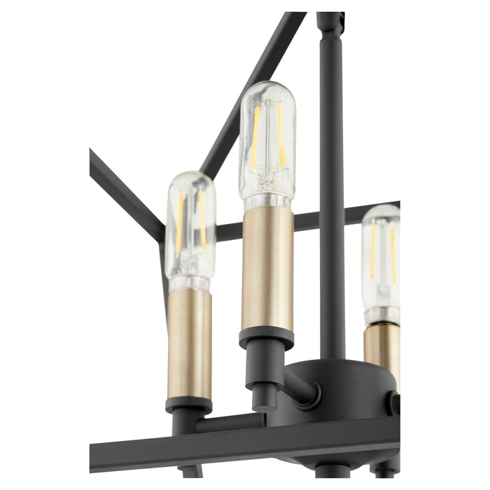 Quorum Home Quorum - 304-13-69 - Four Light Dual Mount - Textured Black
