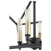 Quorum Home Quorum - 304-13-69 - Four Light Dual Mount - Textured Black