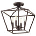 Quorum Home Quorum - 304-13-86 - Four Light Dual Mount - Oiled Bronze