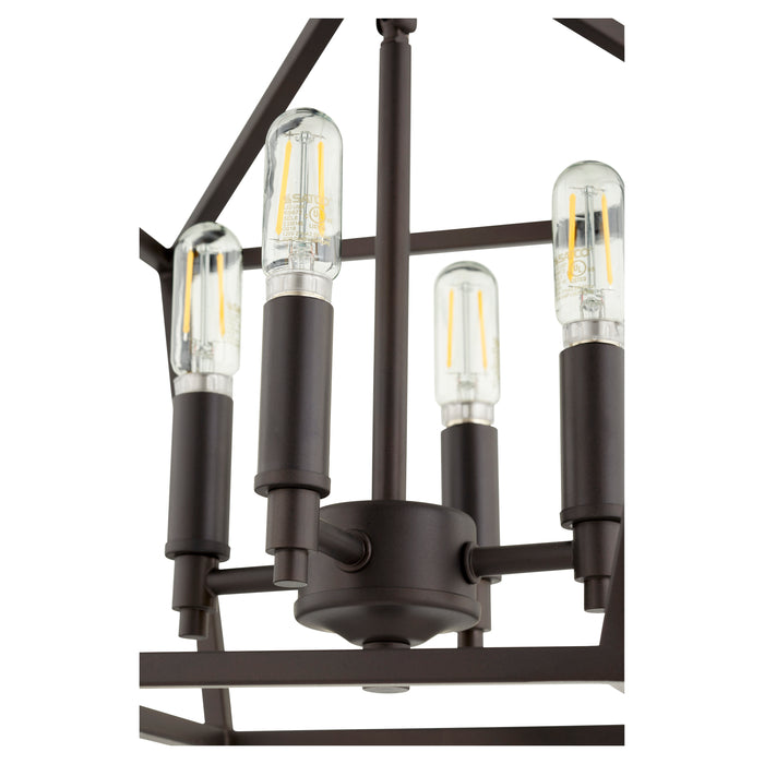 Quorum Home Quorum - 304-13-86 - Four Light Dual Mount - Oiled Bronze