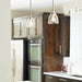 Quorum Home Quorum - 3059-265 - One Light Pendant - Satin Nickel w/ Clear/Seeded