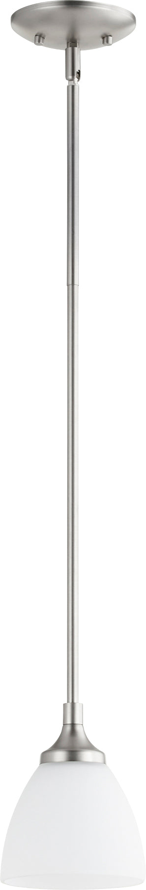 Quorum Home Quorum - 3059-65 - One Light Pendant - Satin Nickel
