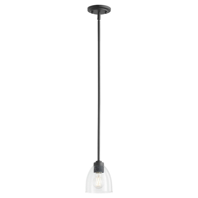 Quorum Home Quorum - 3060-69 - One Light Pendant - Textured Black
