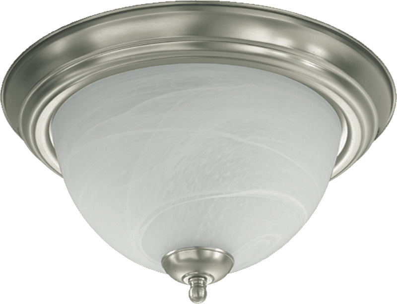 Quorum Home Quorum - 3066-11-65 - Two Light Ceiling Mount - Satin Nickel
