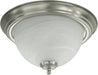 Quorum Home Quorum - 3066-11-65 - Two Light Ceiling Mount - Satin Nickel