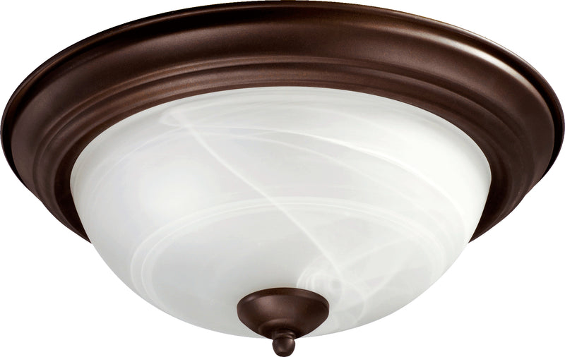Quorum Home Quorum - 3066-13-86 - Two Light Ceiling Mount - Oiled Bronze