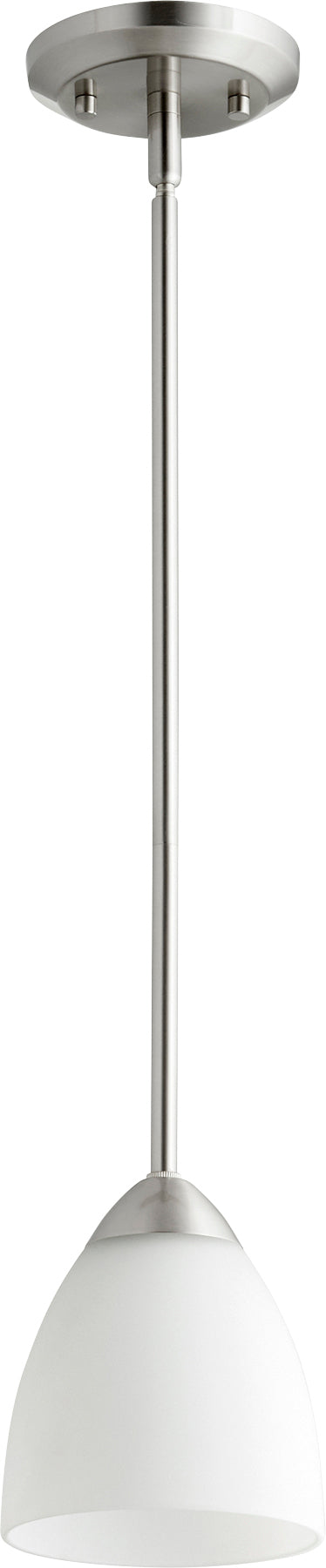 Quorum Home Quorum - 3069-65 - One Light Pendant - Satin Nickel