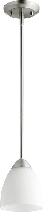 Quorum Home Quorum - 3069-65 - One Light Pendant - Satin Nickel
