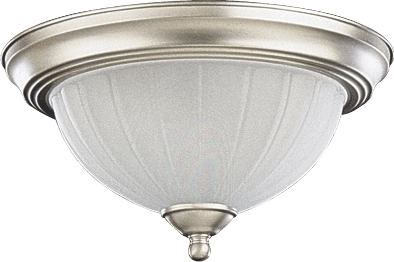 Quorum Home Quorum - 3074-11-65 - Two Light Ceiling Mount - Satin Nickel