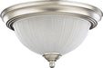 Quorum Home Quorum - 3074-11-65 - Two Light Ceiling Mount - Satin Nickel