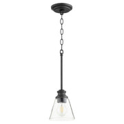 Quorum Home Quorum - 309-69 - One Light Pendant - Textured Black