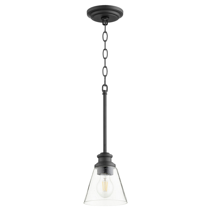 Quorum Home Quorum - 309-69 - One Light Pendant - Textured Black